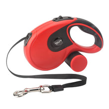 Load image into Gallery viewer, 5M Retractable Dog Leashes with poop bag Dispenser
