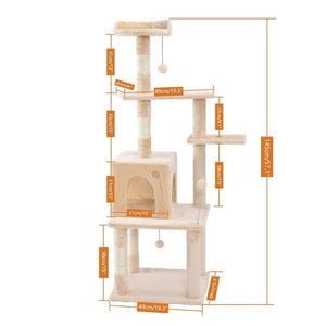 Cat Tree For Indoor Play Three Sizes