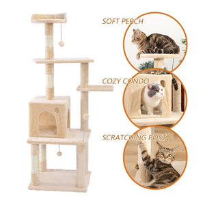 Cat Tree For Indoor Play Three Sizes