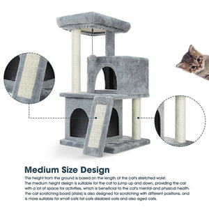 Cat Tree For Indoor Play Three Sizes