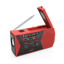 Load image into Gallery viewer, Emergency Hand Crank Weather Radio With 8 Tools
