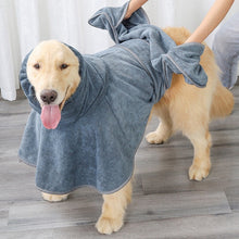 Load image into Gallery viewer, Super Absorbent Dog Towel/Bathrobe
