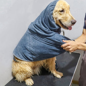 Super Absorbent Dog Towel/Bathrobe
