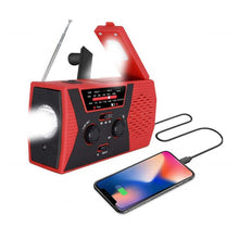 Load image into Gallery viewer, Emergency Hand Crank Weather Radio With 8 Tools
