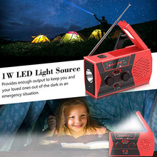 Load image into Gallery viewer, Emergency Hand Crank Weather Radio With 8 Tools
