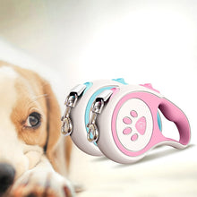 Load image into Gallery viewer, Automatic Dog Leash With Paw Print- Four Colors
