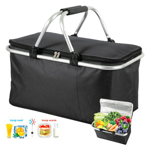 Folding Picnic or Camping Cooler Bag