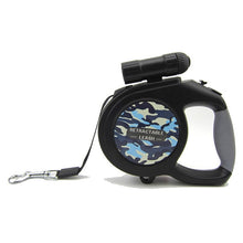 Load image into Gallery viewer, 5m/8m LED Flashlight Retractable Dog Leash
