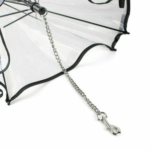 Telescopic Clear Pet Umbrella