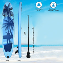Load image into Gallery viewer, Inflatable Sup Board With Many Accessories - Pump Included
