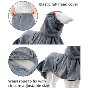 Super Absorbent Dog Towel/Bathrobe