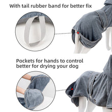 Load image into Gallery viewer, Super Absorbent Dog Towel/Bathrobe
