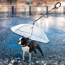 Load image into Gallery viewer, Telescopic Clear Pet Umbrella
